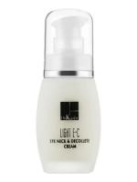 Крем для области вокруг глаз и шеи c витаминами Е+С Dr.Kadir Light E+C Eye Neck & Decolte Cream, 30 мл